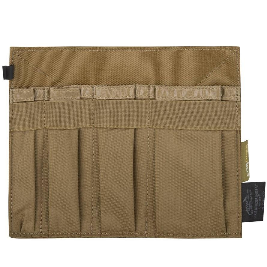 HELIKON-TEX ORGANIZER INSERT - LARGE - COYOTE / OLIVE GREEN / SHADOW GREY
