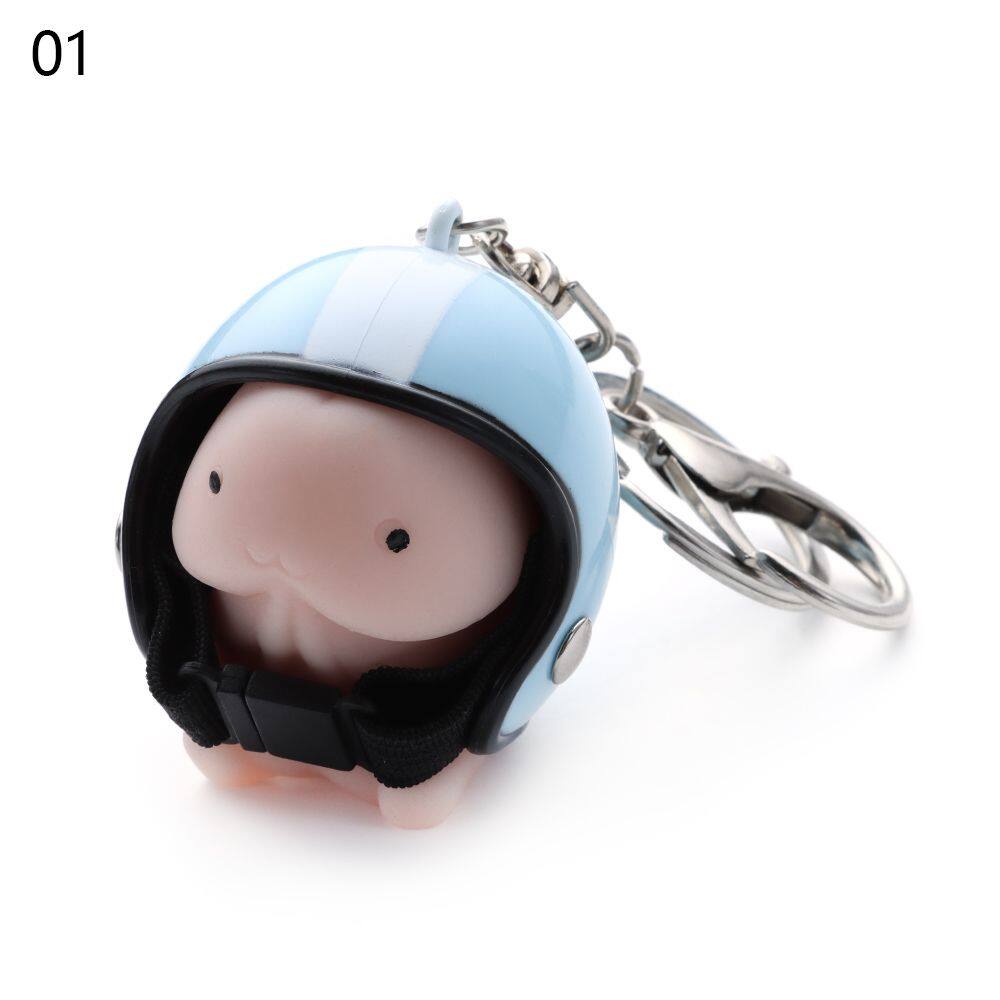 CUTE-FA Cute Ornament Accessories Five-stars Shape Keys Organizer Dingding Toys Helmets Keychain Key Ring Bag Pendant