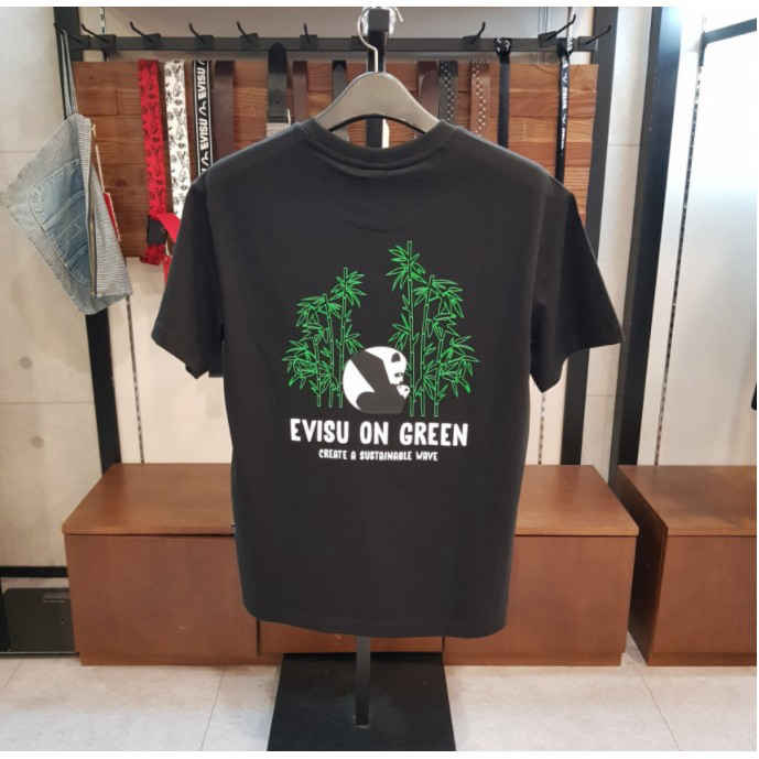 Evisu Korea Loose Fit Back Panda T shirt