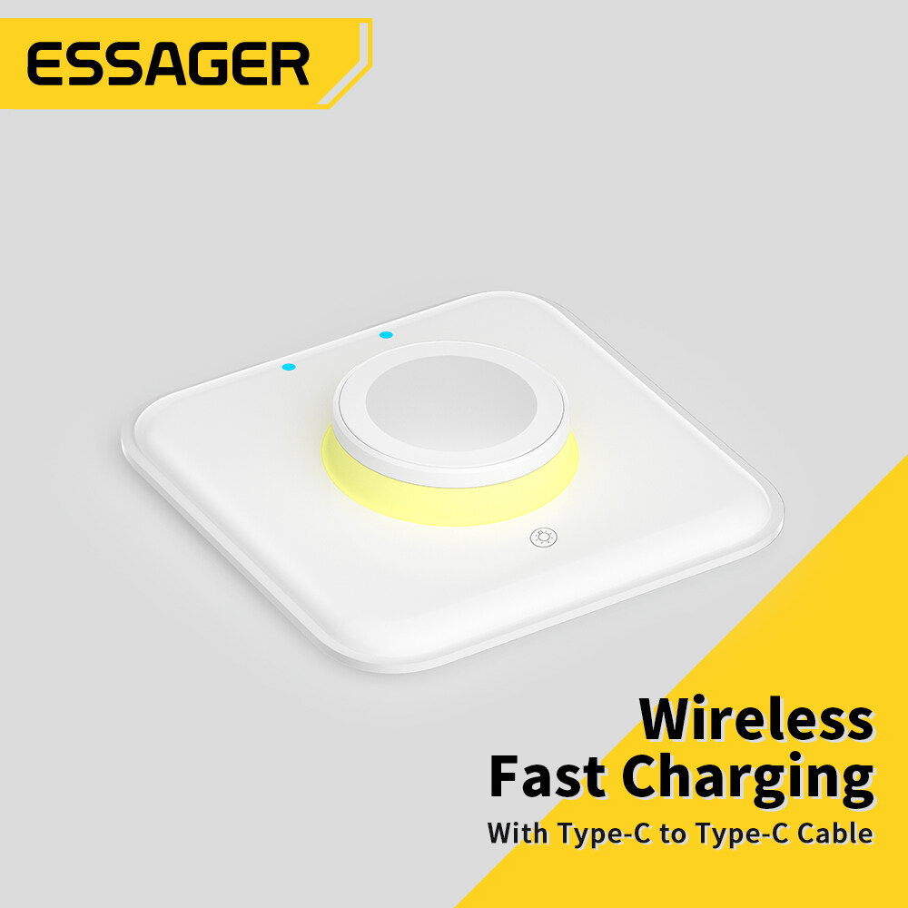 Essager Three In One Two in One Magnetic Suction Wireless Charger For iPhone 12/13 Apple Watch Series Airplads Charging